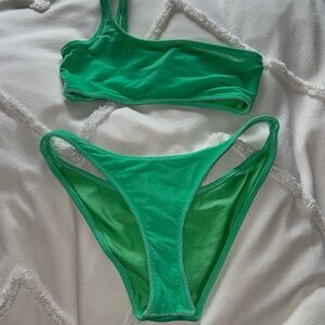 Triangl one shoulder bikini